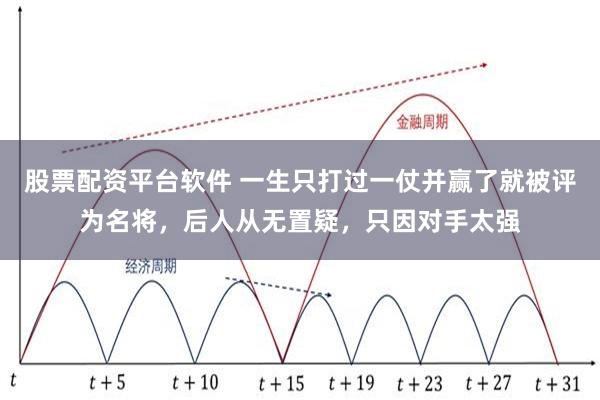 股票配资平台软件 一生只打过一仗并赢了就被评为名将，后人从无置疑，只因对手太强